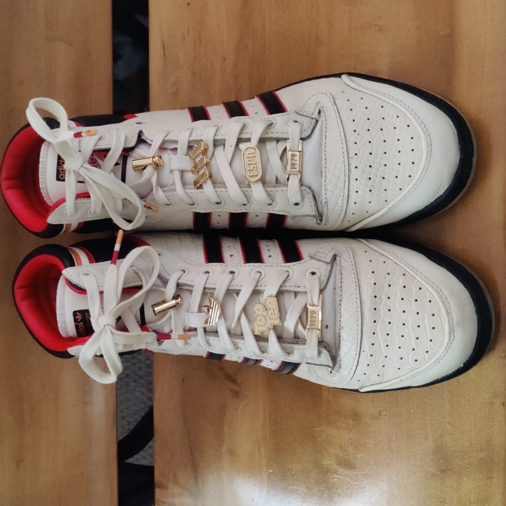 Limited Edition ESPN x Adidas Top Ten High Sports Center Colab Shoes Size 13 - Picture 2 of 15